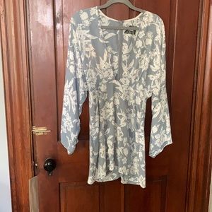 Reformation kimono mini dress